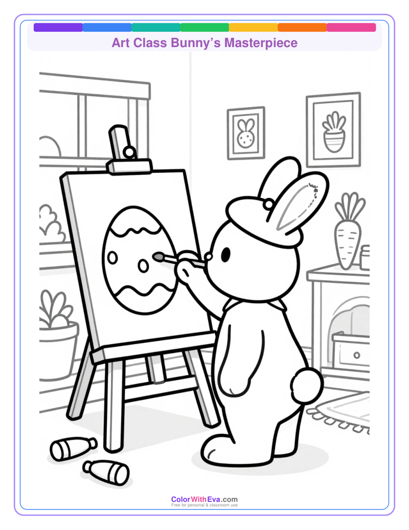 Art Class Bunny’s Masterpiece thumbnail