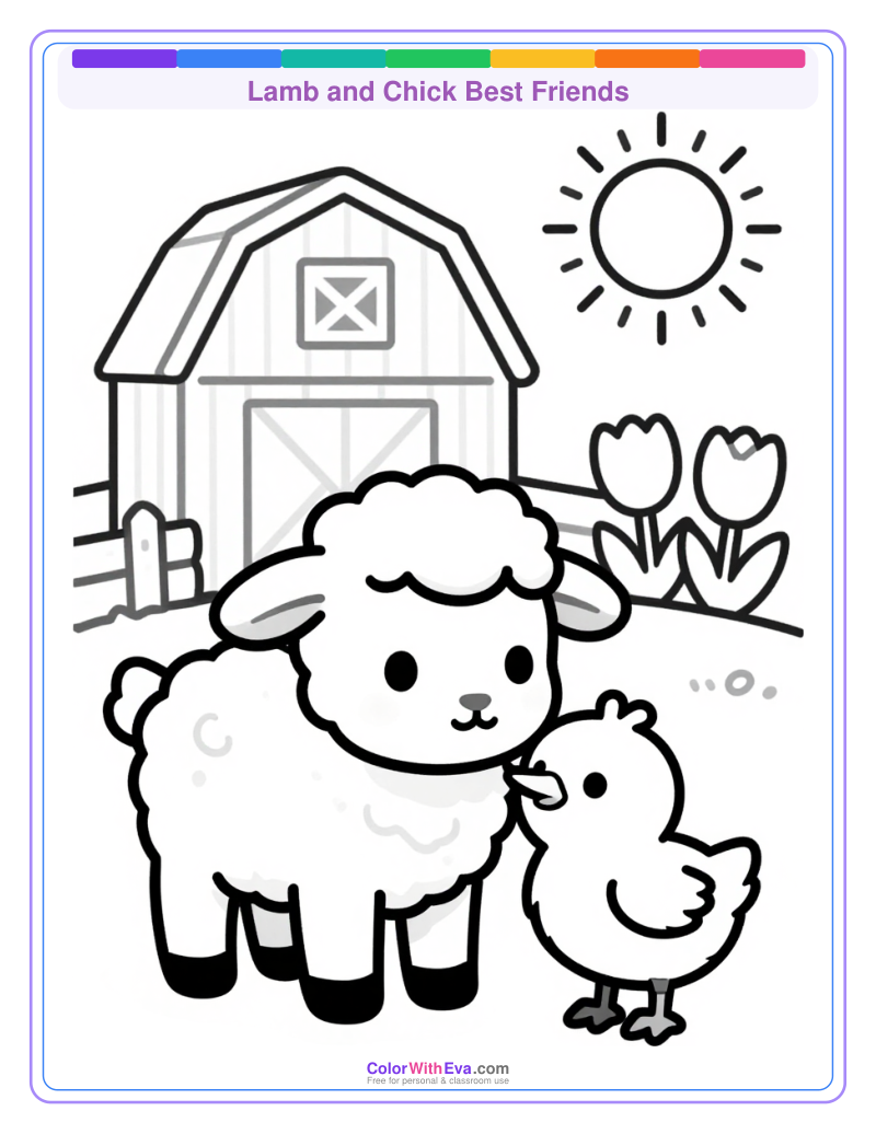 Lamb and Chick Best Friends preview