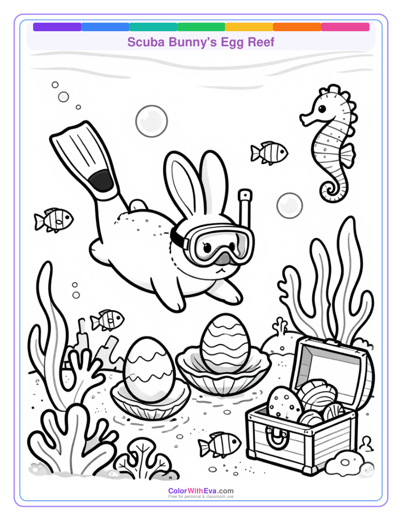 Scuba Bunny's Egg Reef preview