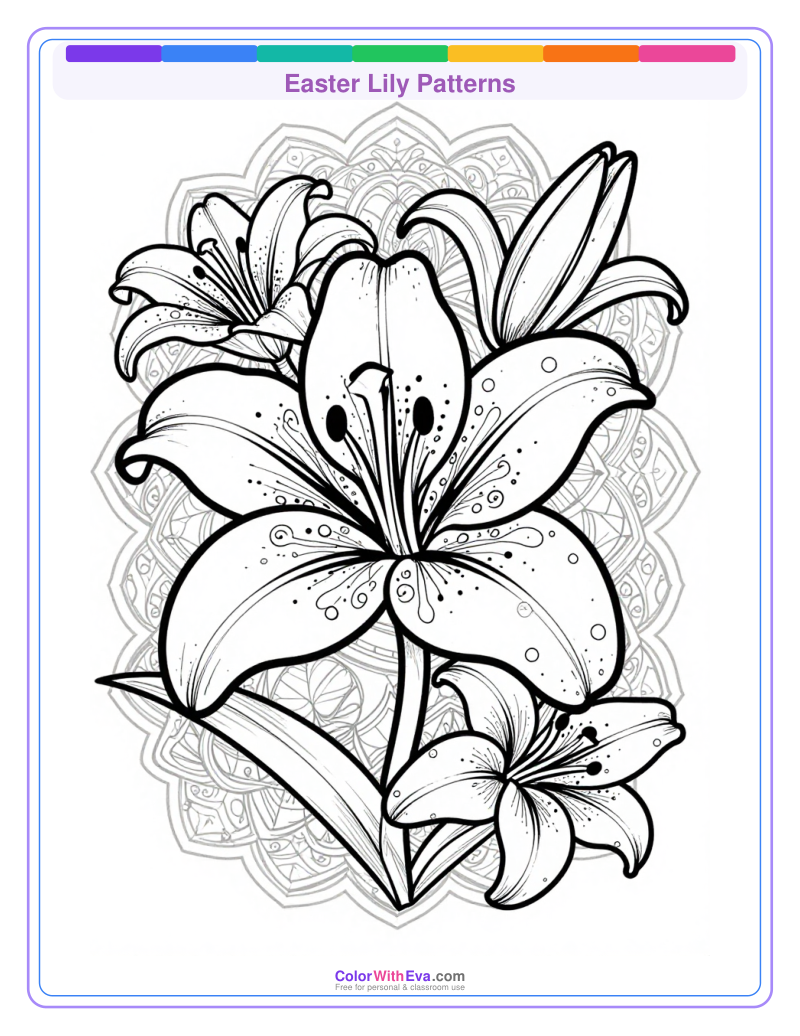 Easter Lily Patterns preview