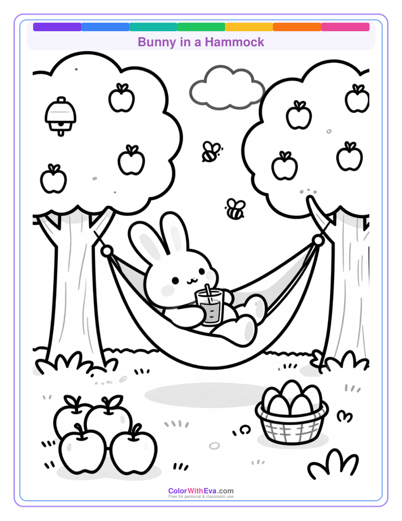 Bunny in a Hammock preview