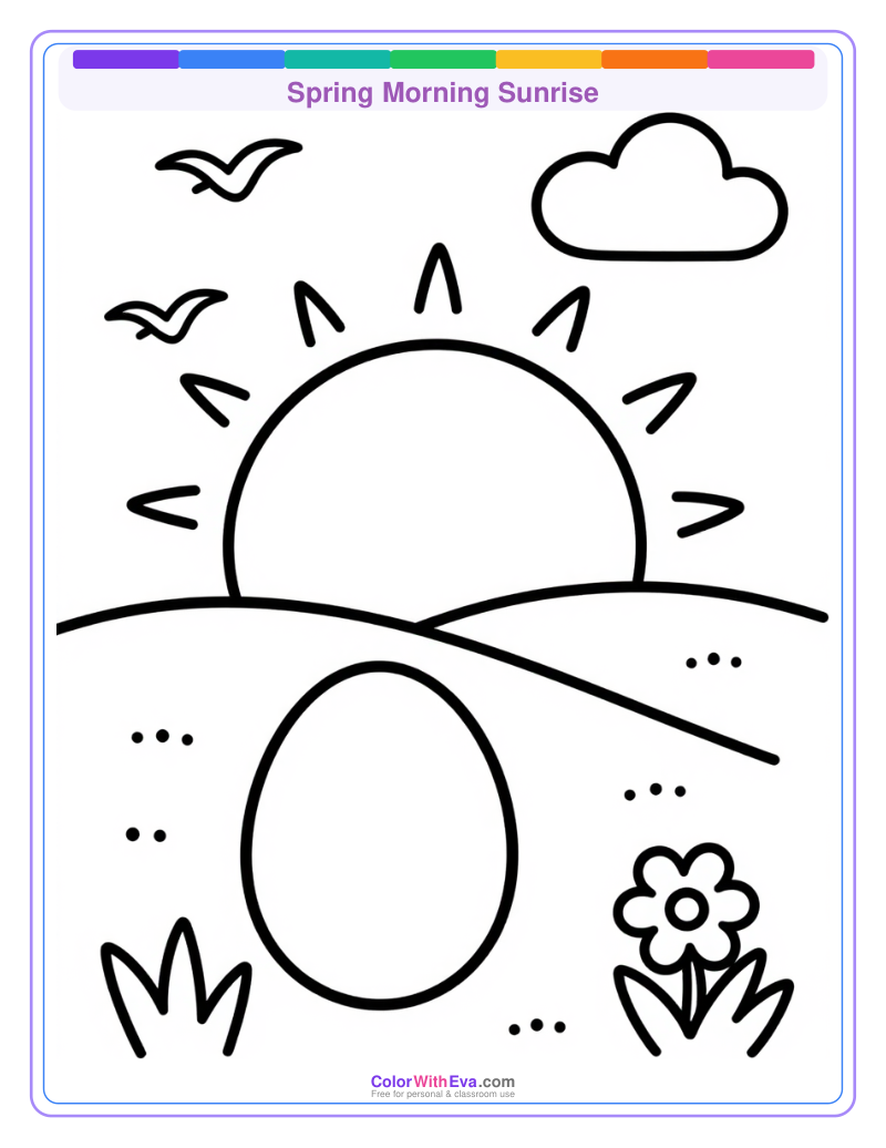 Spring Morning Sunrise preview