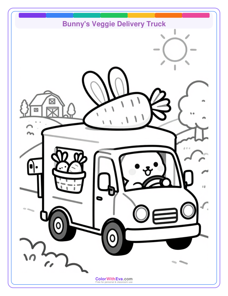 Bunny's Veggie Delivery Truck preview