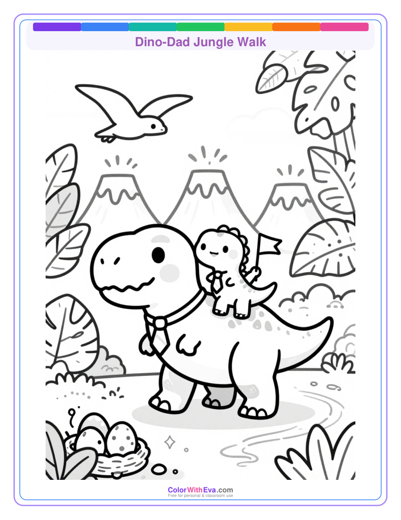 Dino-Dad Jungle Walk thumbnail