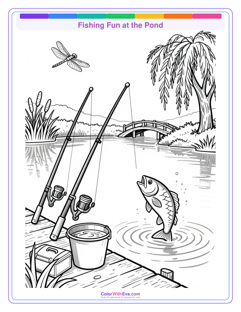Fishing Fun at the Pond preview