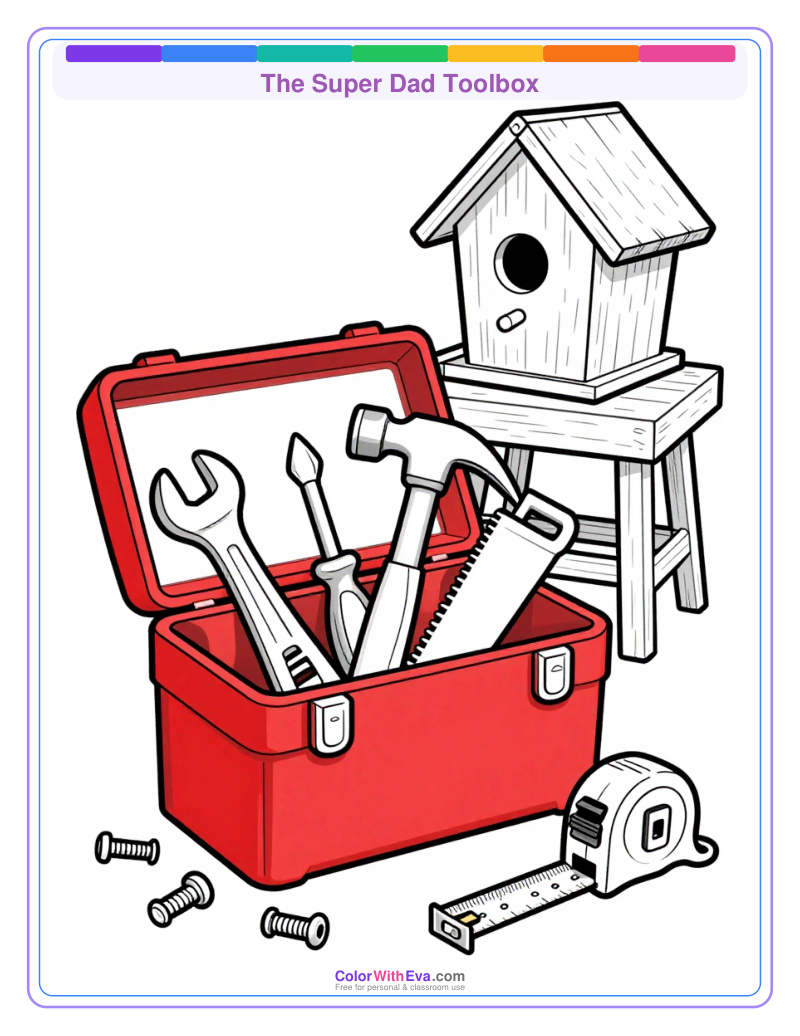 The Super Dad Toolbox preview