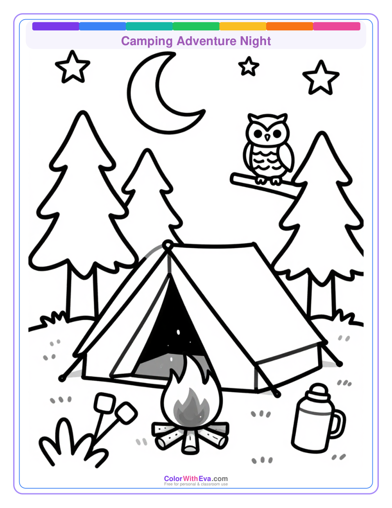 Camping Adventure Night preview