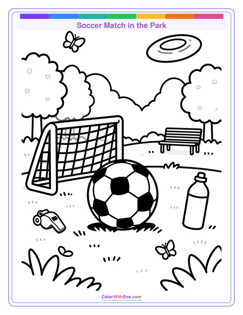 Soccer Match in the Park preview