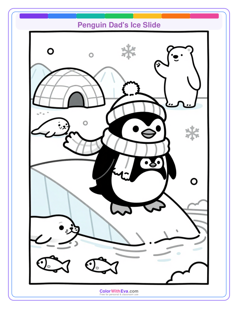 Penguin Dad's Ice Slide thumbnail