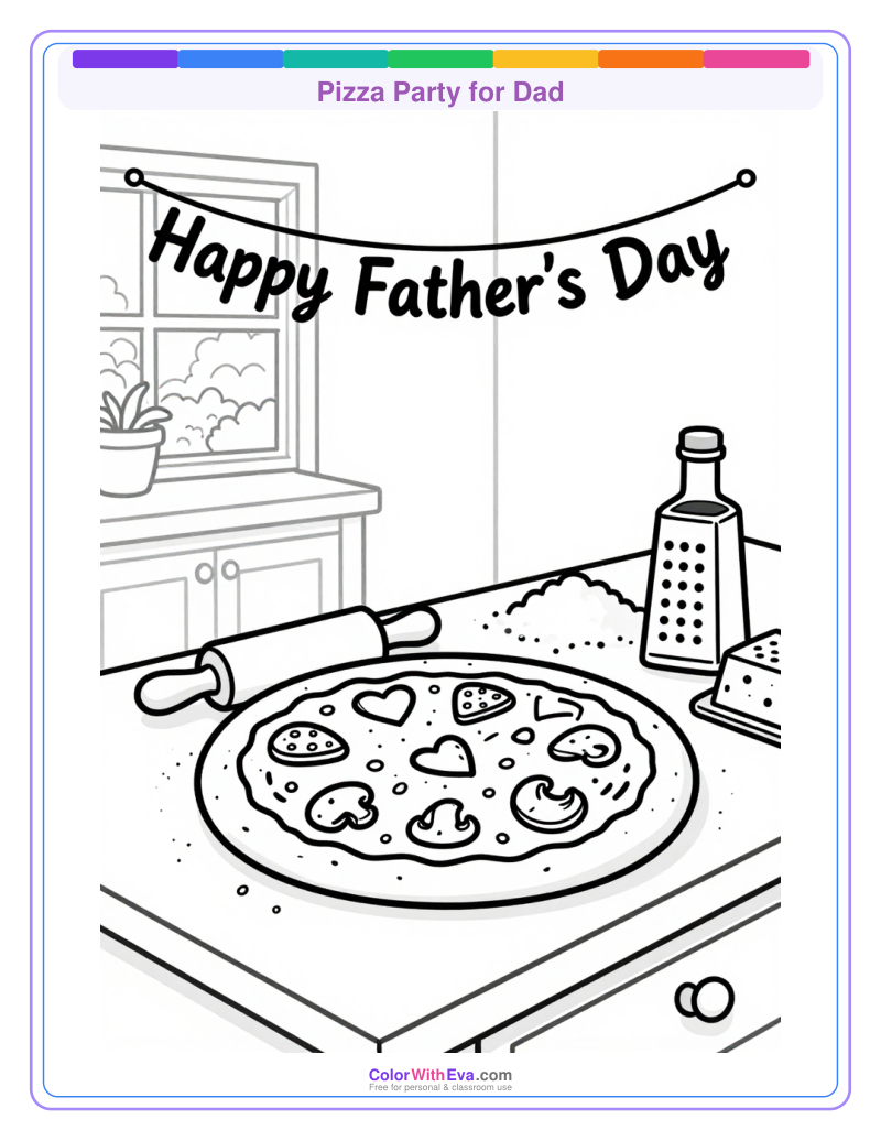 Pizza Party for Dad preview