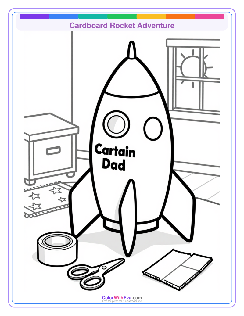 Cardboard Rocket Adventure preview