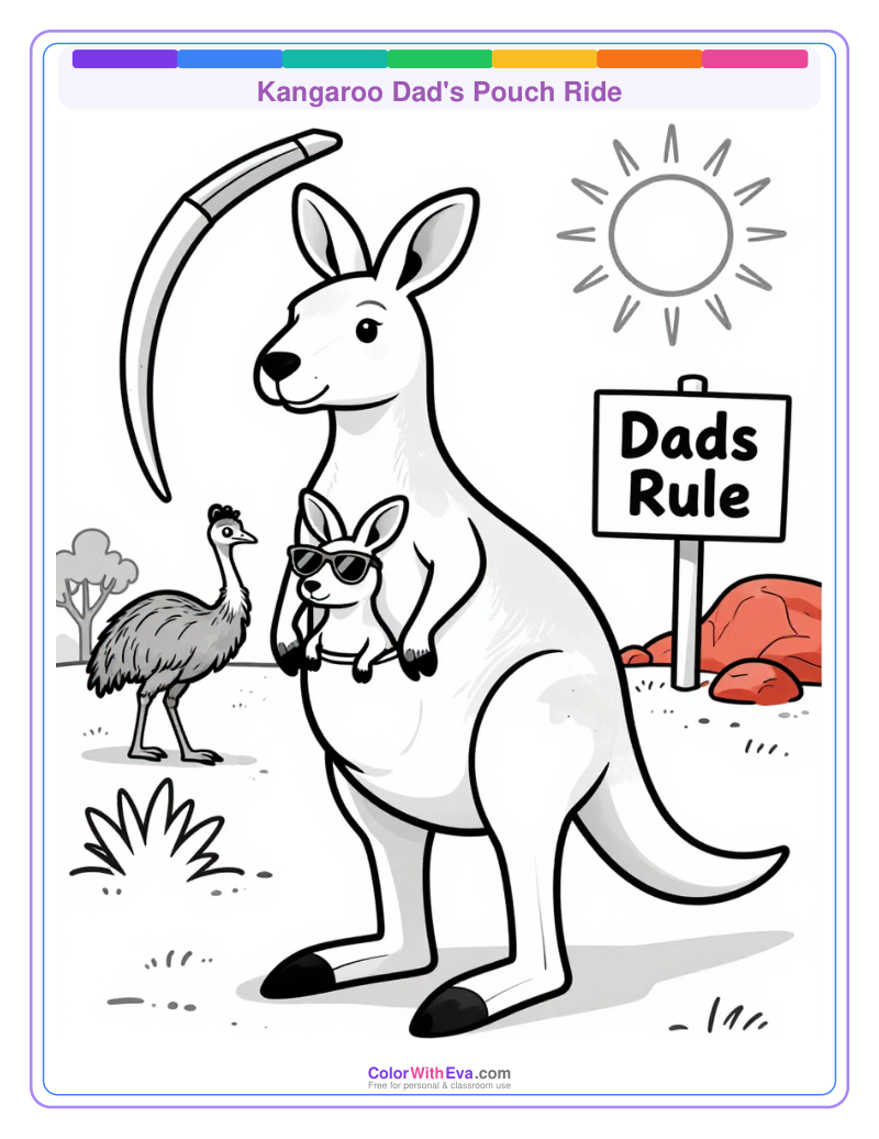Kangaroo Dad's Pouch Ride thumbnail
