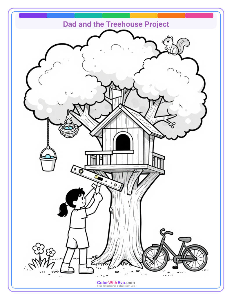 Dad and the Treehouse Project thumbnail