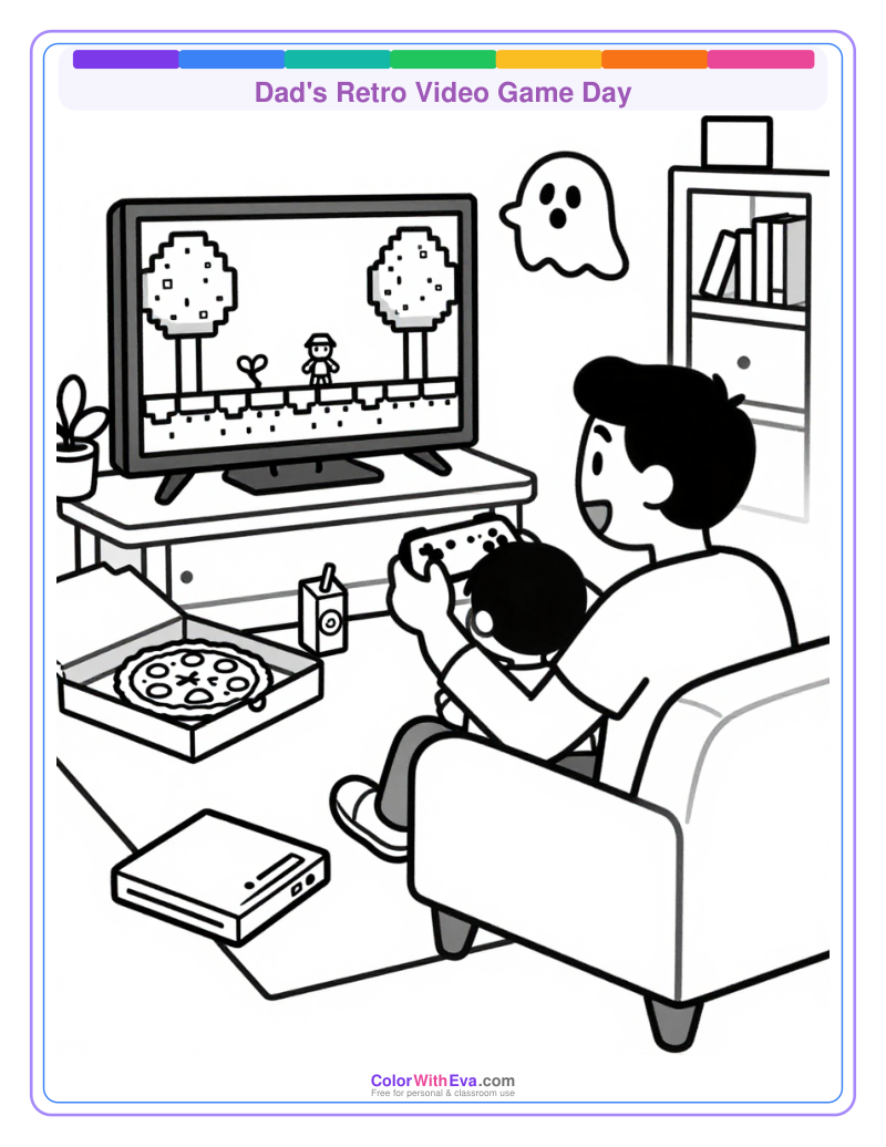 Dad's Retro Video Game Day thumbnail