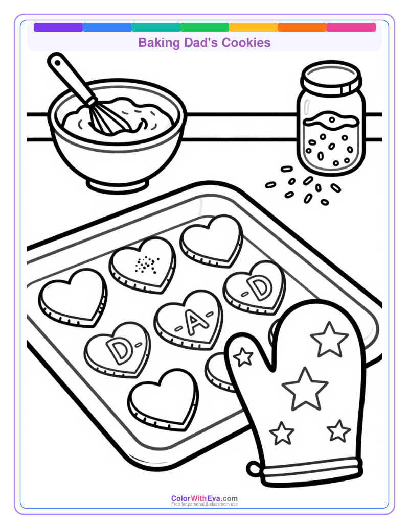 Baking Dad's Cookies preview