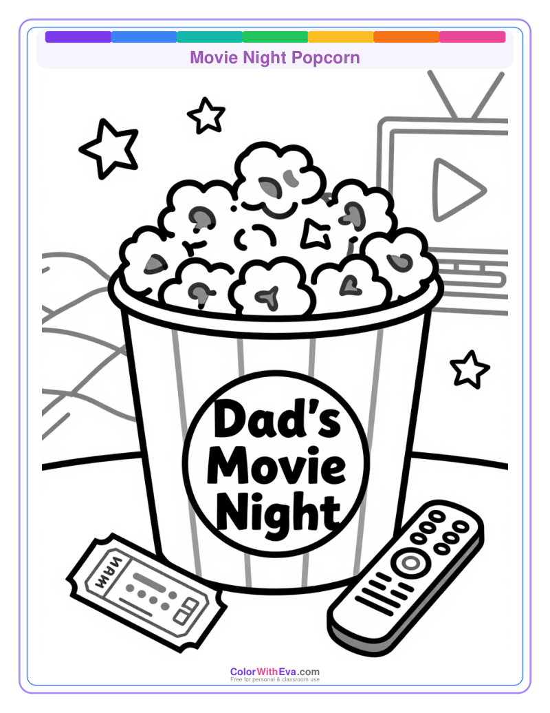 Movie Night Popcorn preview