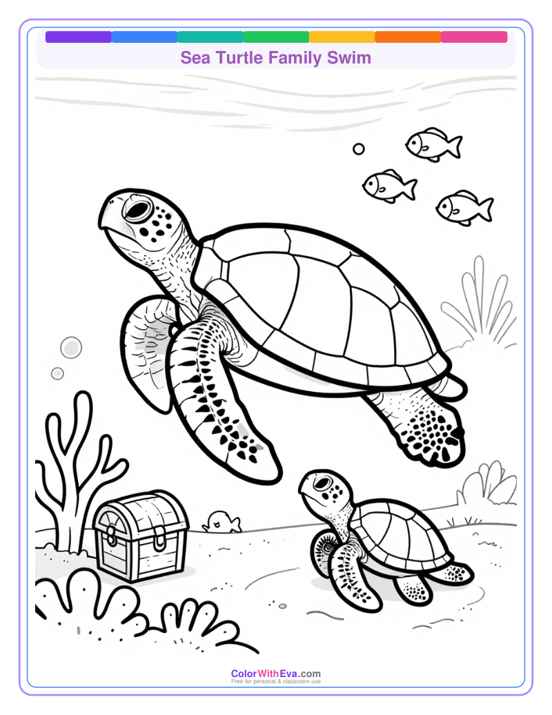Sea Turtle Family Swim preview