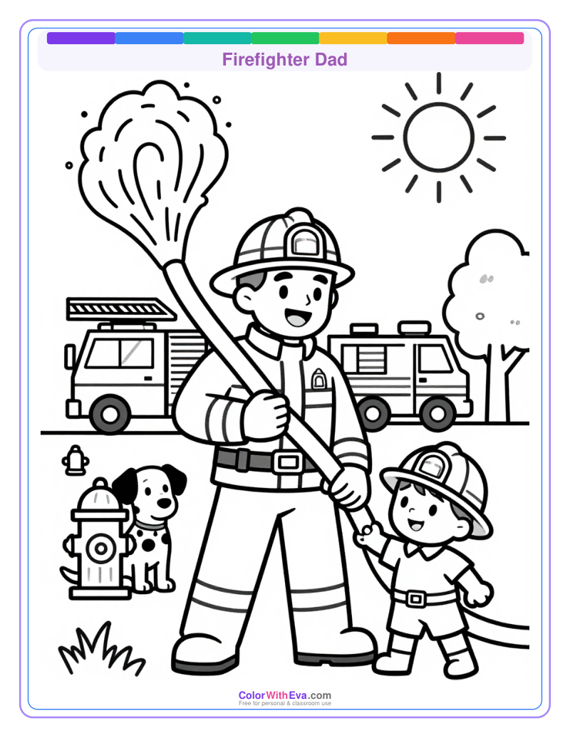 Firefighter Dad thumbnail