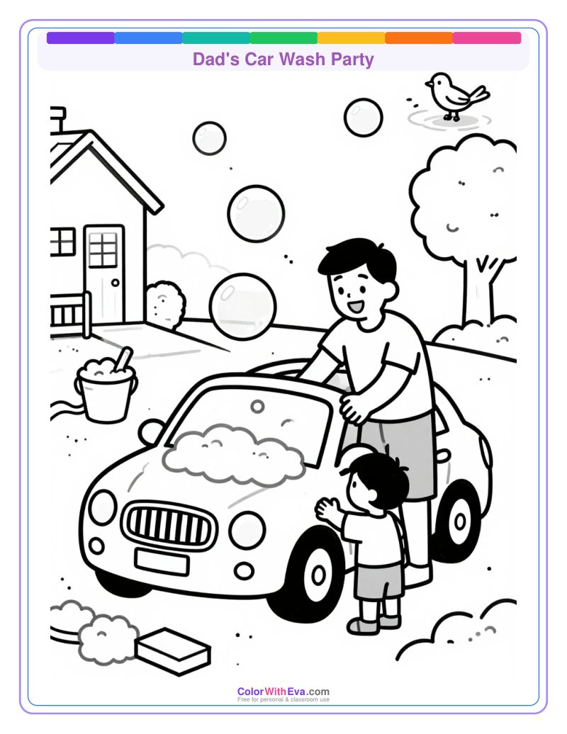 Dad's Car Wash Party thumbnail