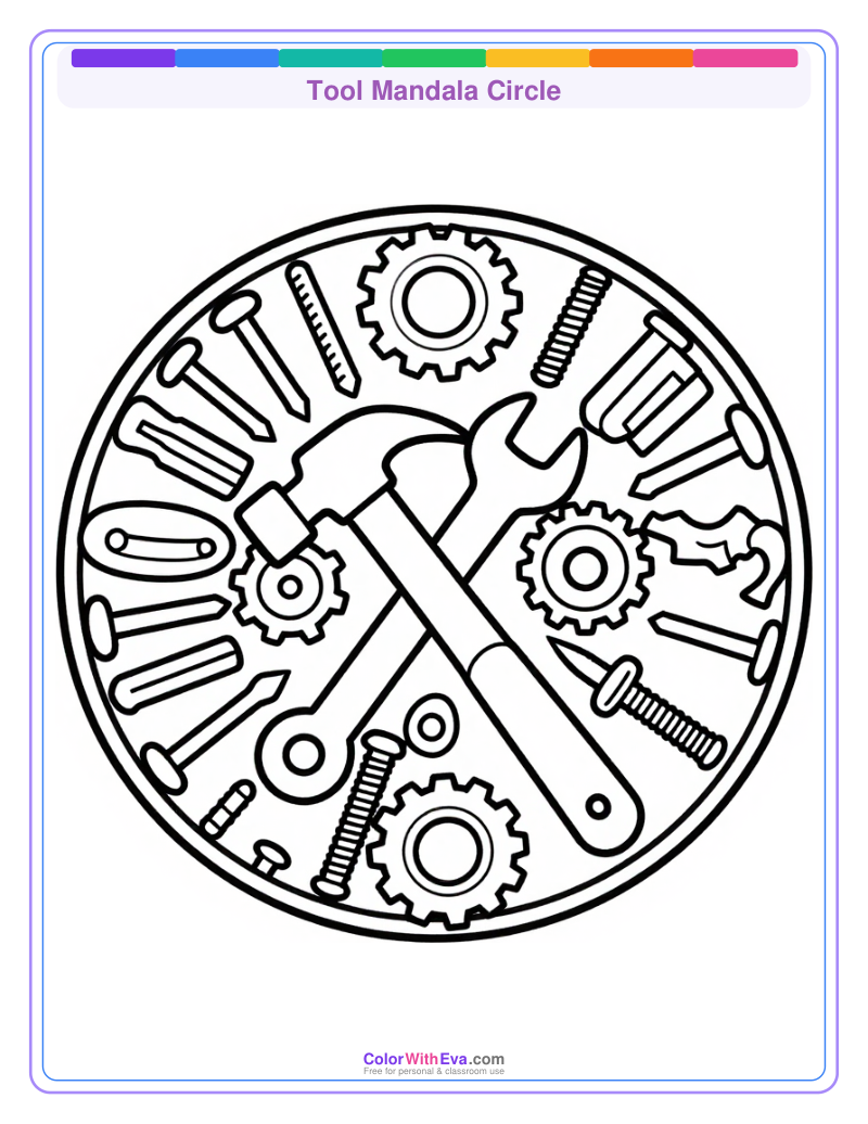 Tool Mandala Circle preview
