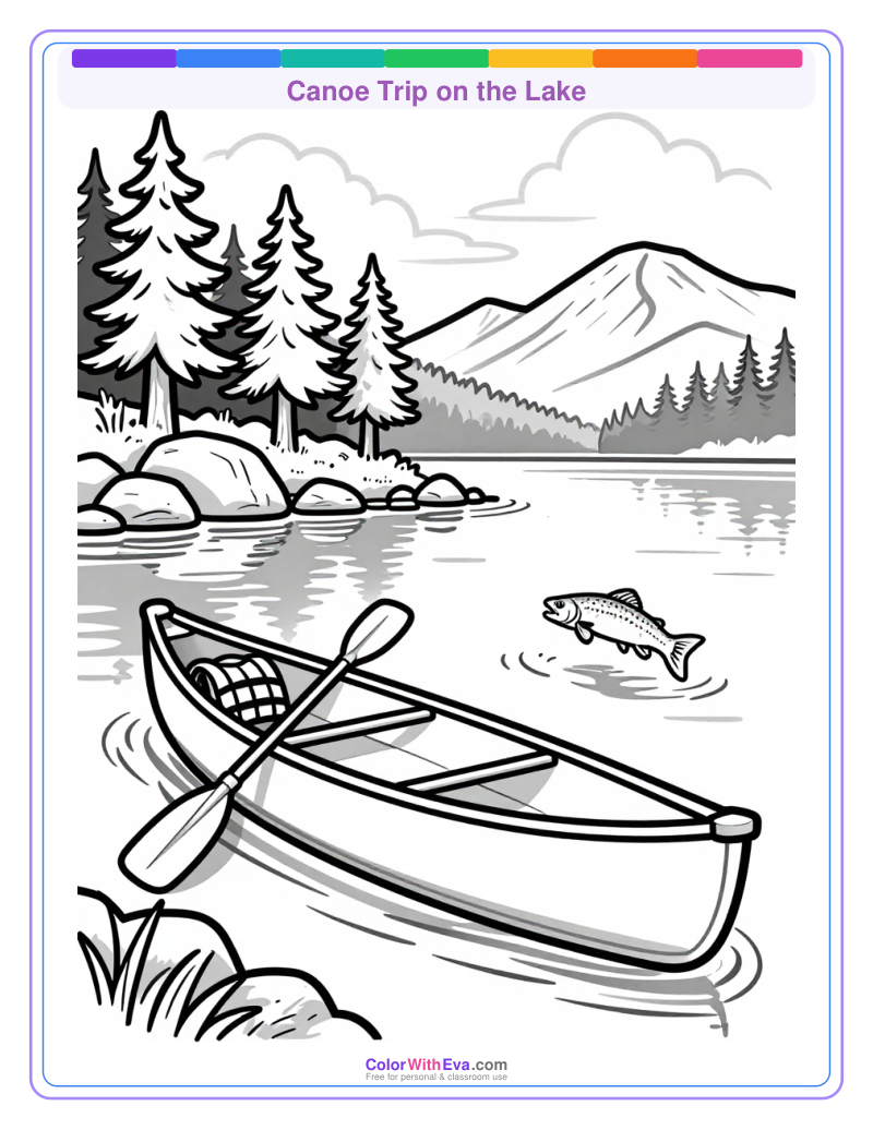 Canoe Trip on the Lake preview