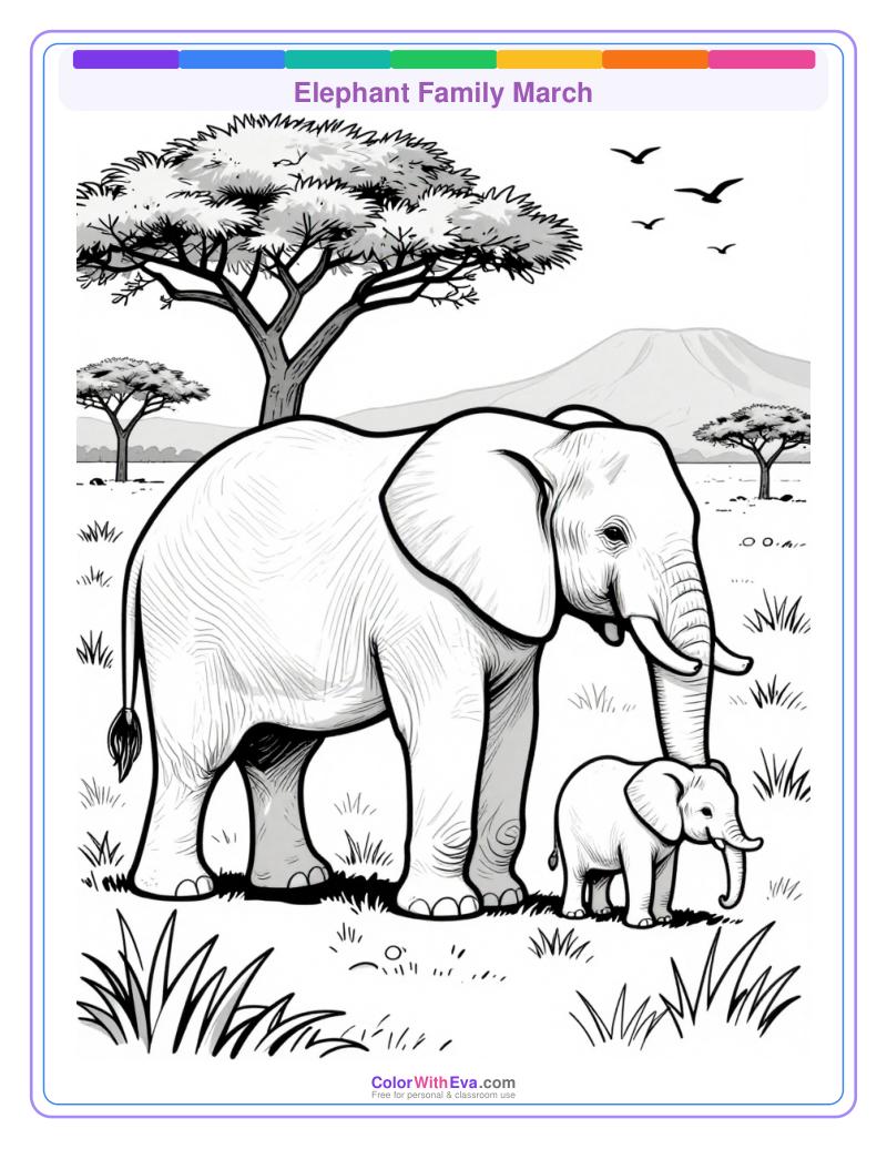 Elephant Family March preview