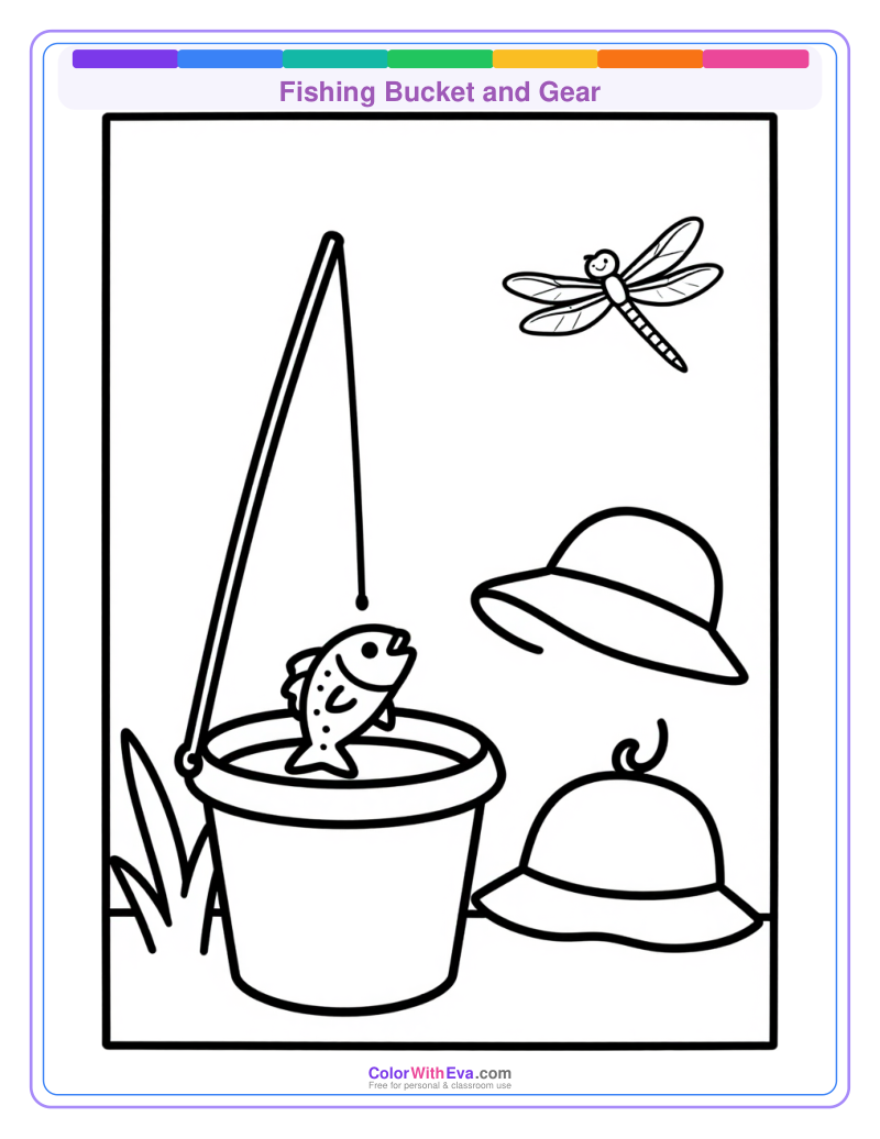 Fishing Bucket and Gear preview