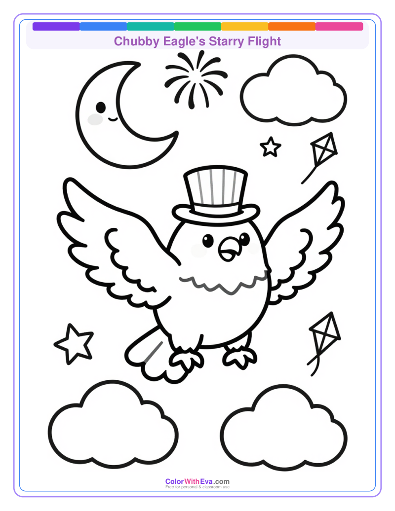 Chubby Eagle's Starry Flight thumbnail