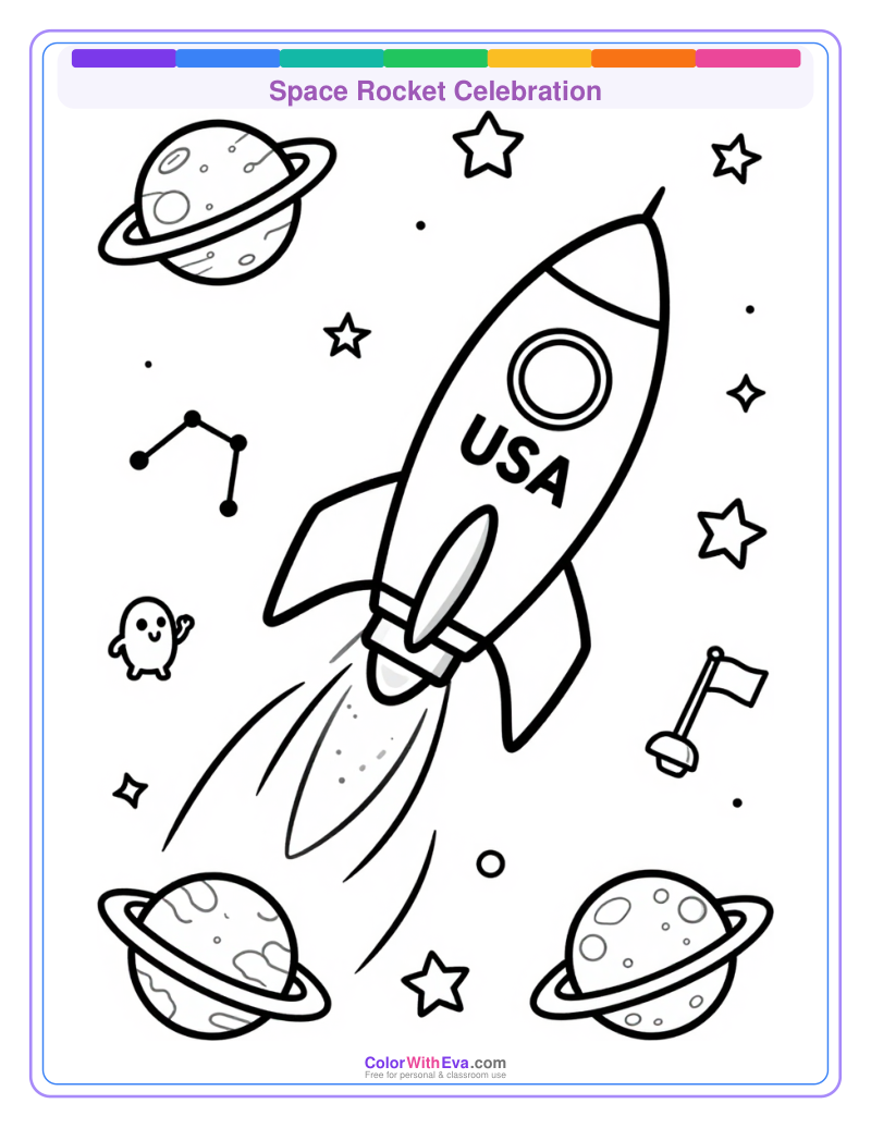 Space Rocket Celebration thumbnail