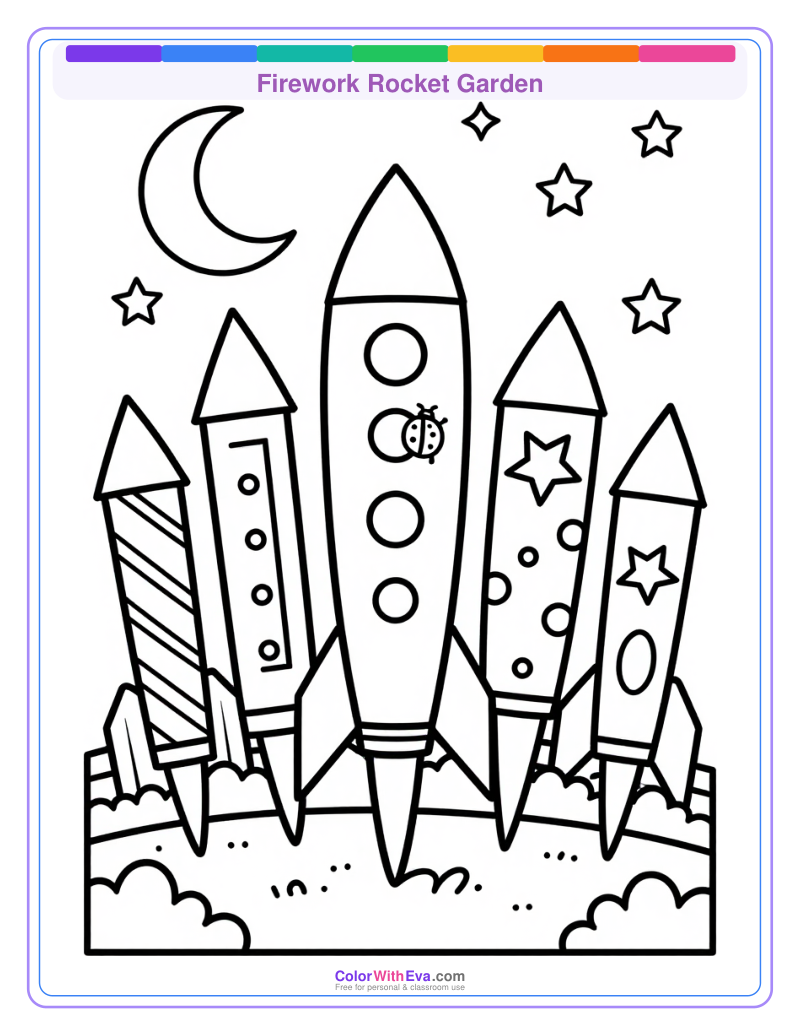 Firework Rocket Garden preview