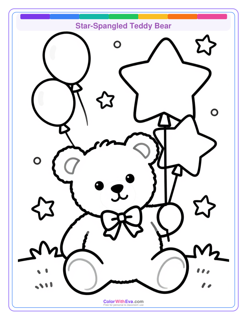 Star-Spangled Teddy Bear preview