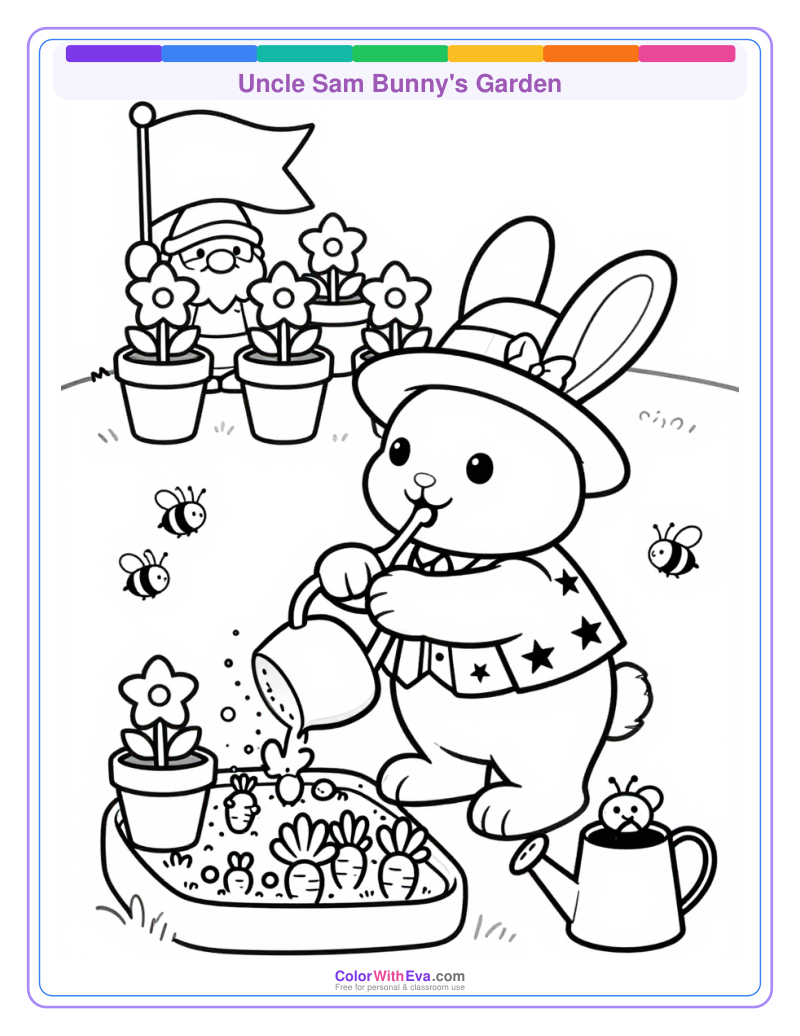 Uncle Sam Bunny's Garden thumbnail