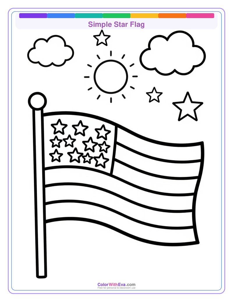 Simple Star Flag thumbnail