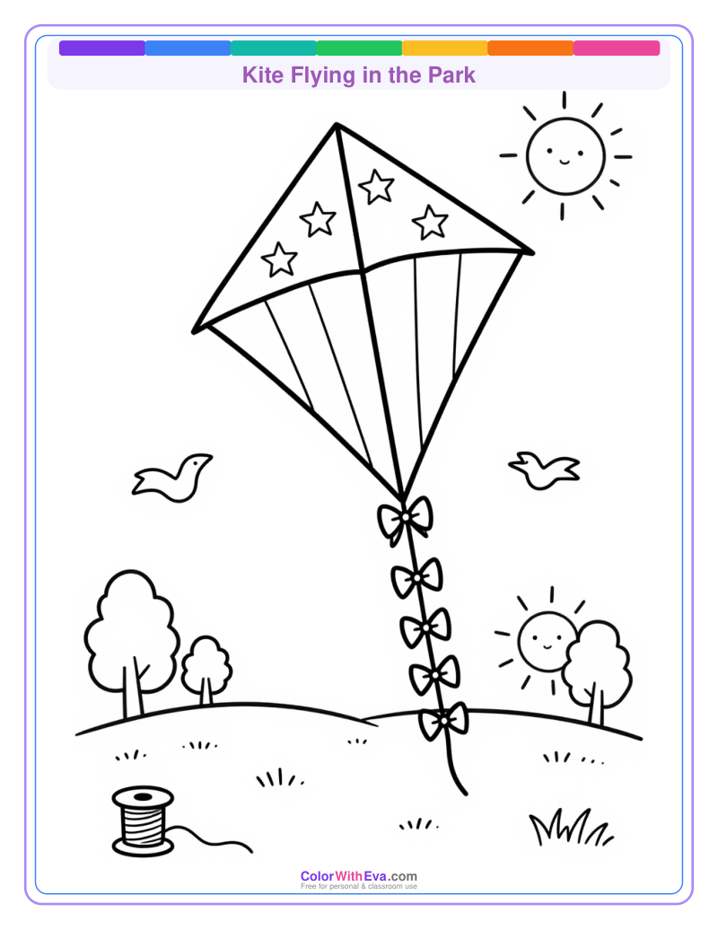 Kite Flying in the Park preview
