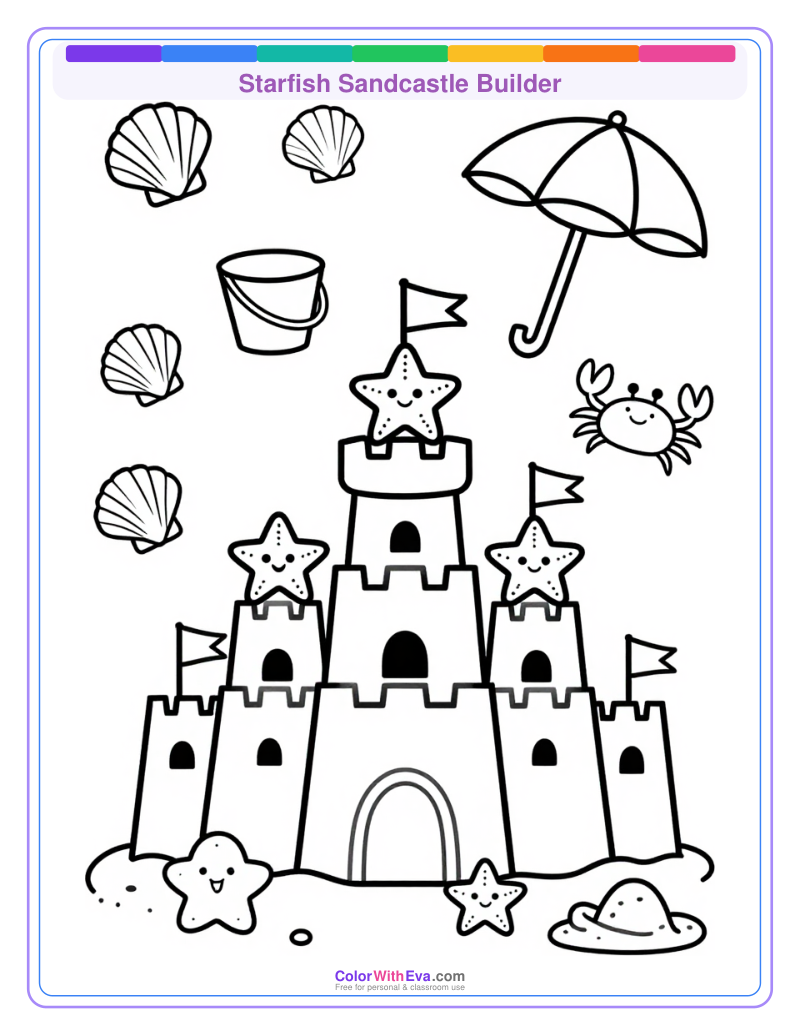 Starfish Sandcastle Builder thumbnail