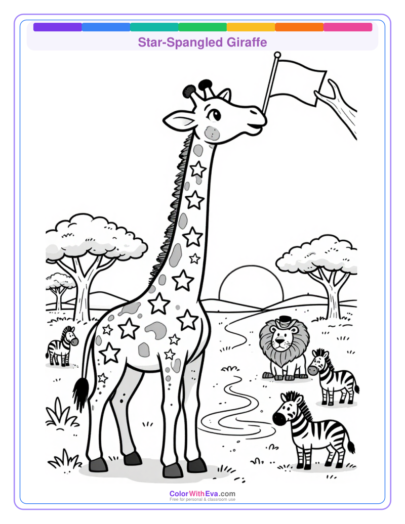 Star-Spangled Giraffe thumbnail