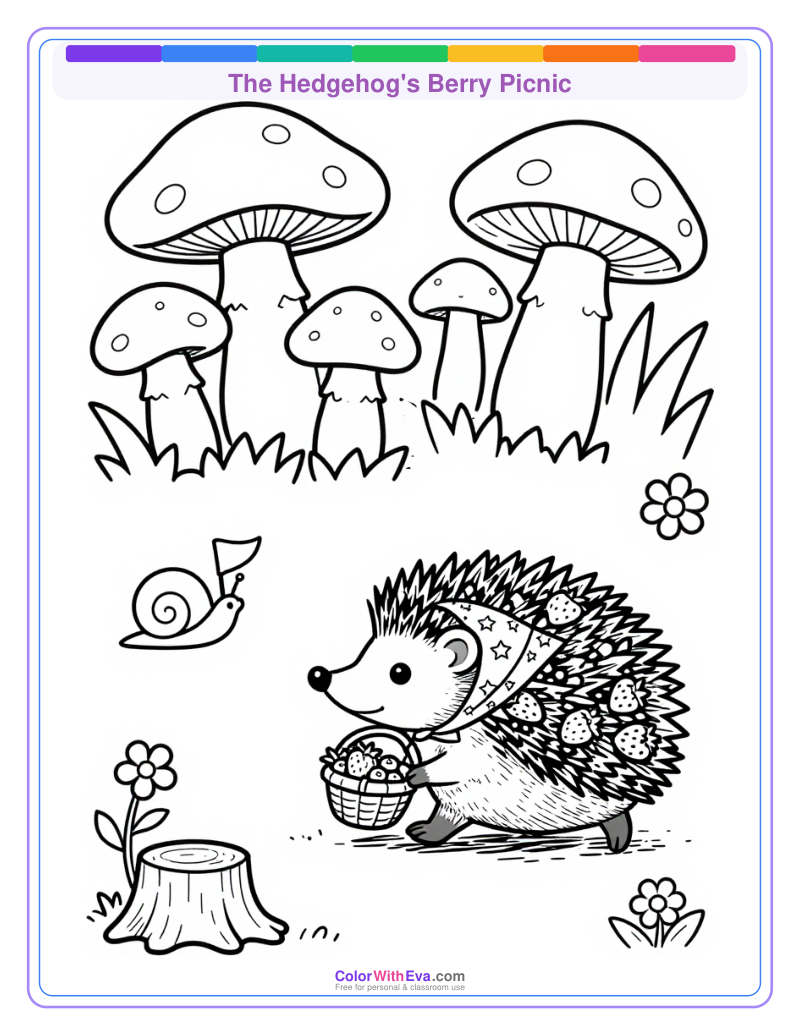 The Hedgehog's Berry Picnic thumbnail