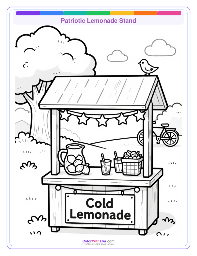 Patriotic Lemonade Stand preview