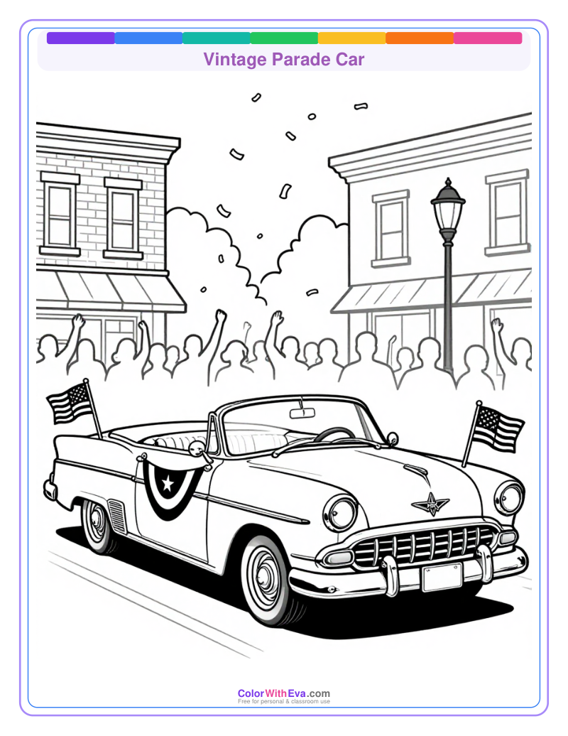 Vintage Parade Car thumbnail