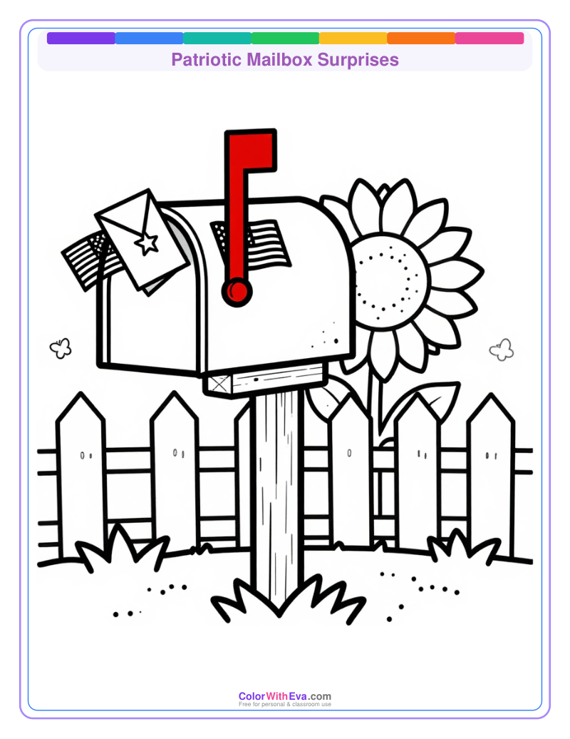 Patriotic Mailbox Surprises preview