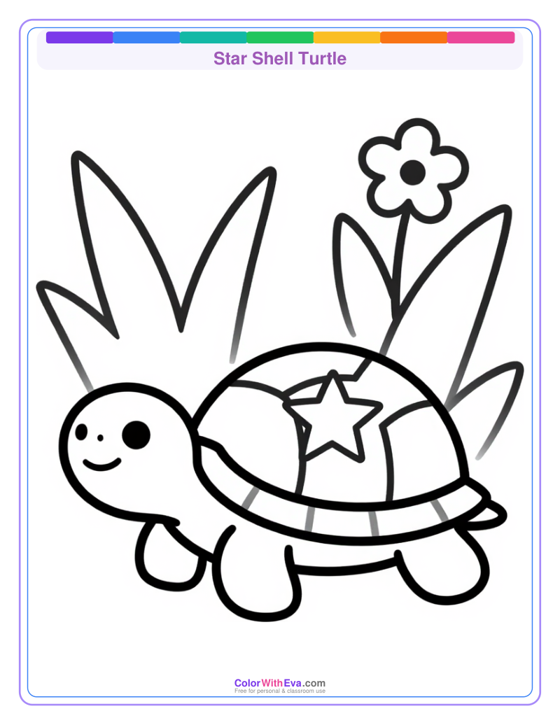 Star Shell Turtle preview