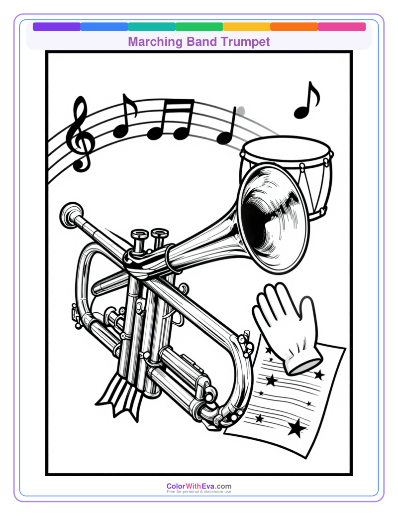 Marching Band Trumpet preview
