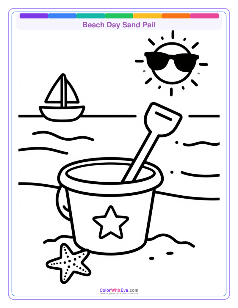 Beach Day Sand Pail preview