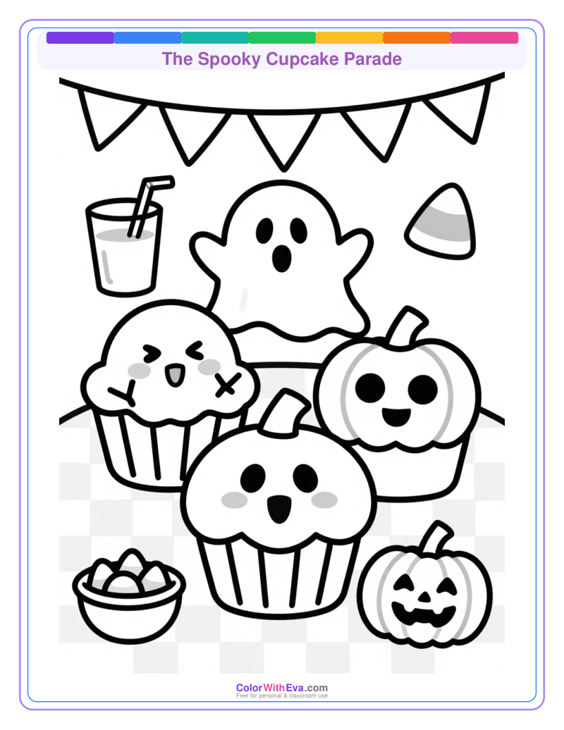 The Spooky Cupcake Parade preview