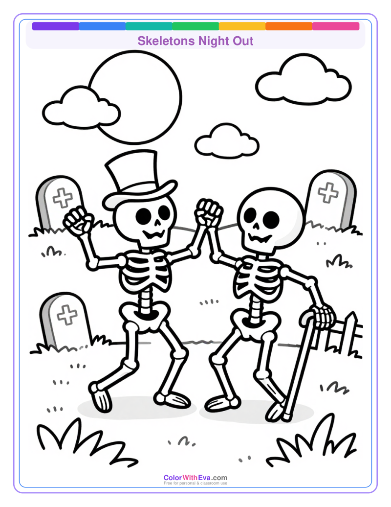 Skeletons Night Out preview