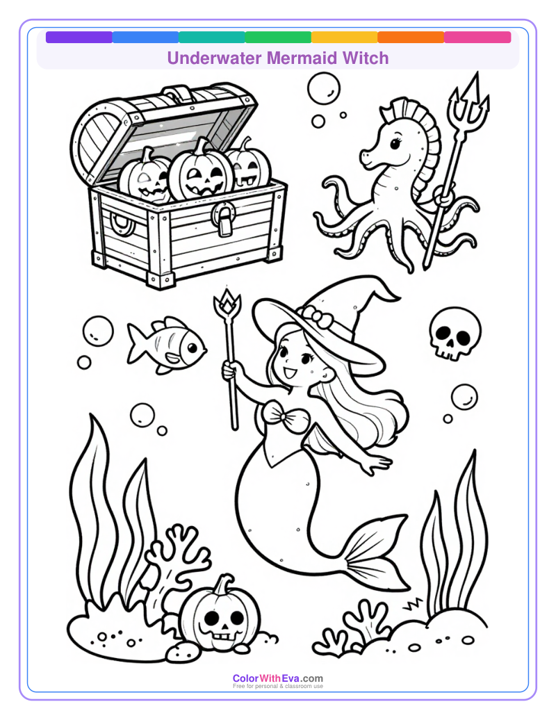 Underwater Mermaid Witch thumbnail