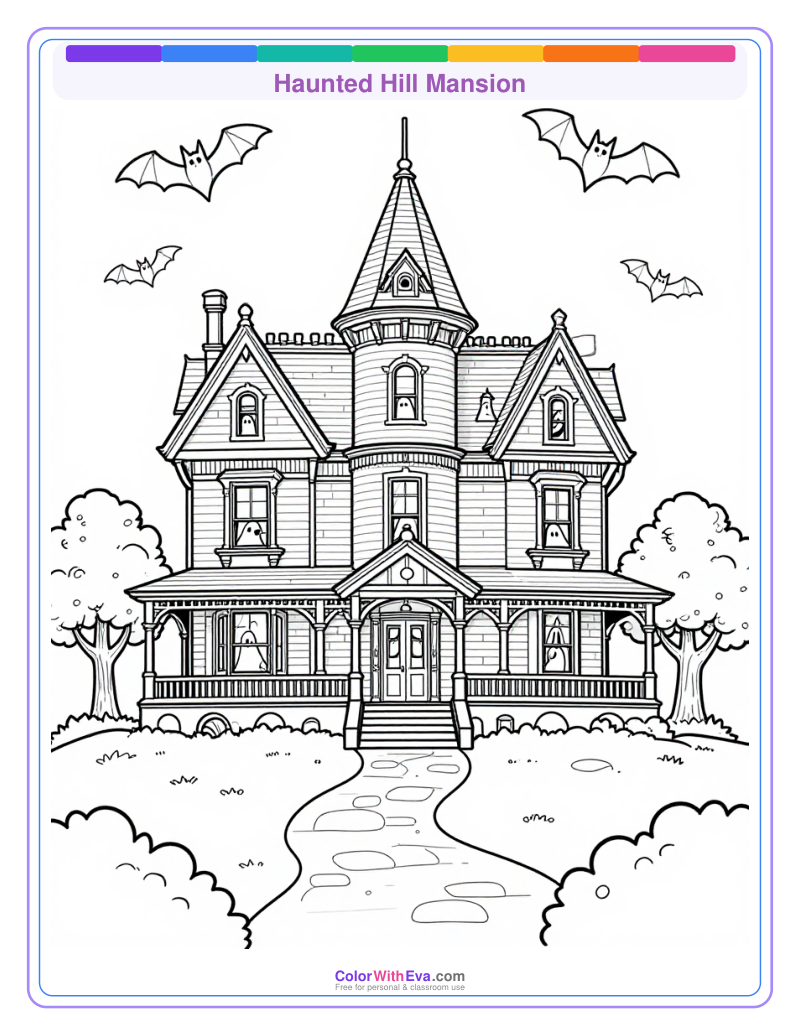 Haunted Hill Mansion preview