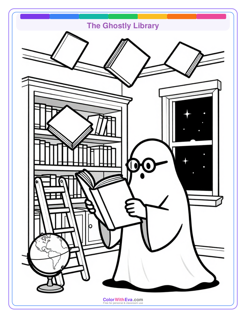 The Ghostly Library preview