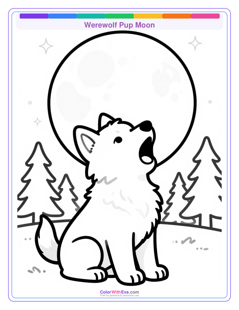 Werewolf Pup Moon preview