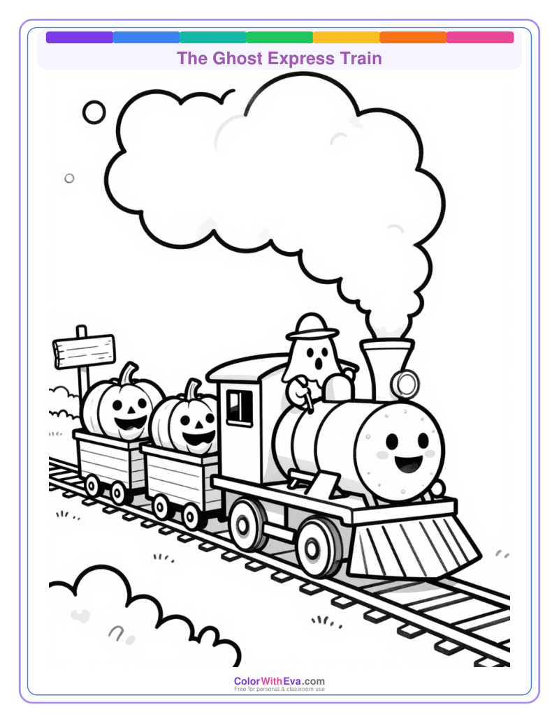 The Ghost Express Train preview